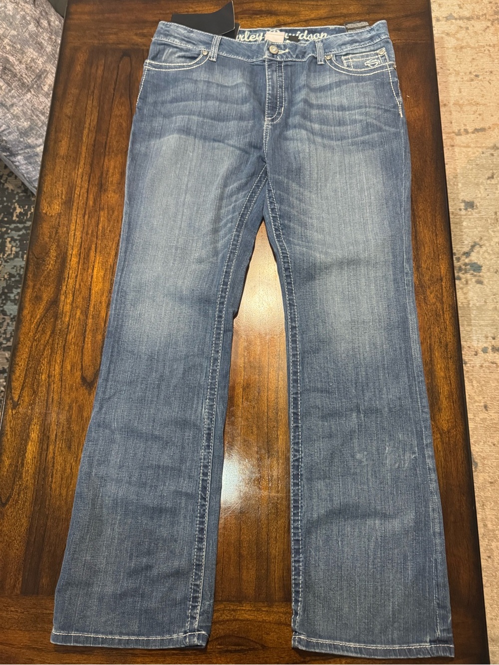 Harley-Davidson Women’s Medium Blue Boot Cut Jeans